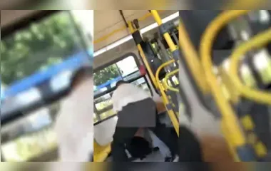 Vídeo: motorista agride e expulsa passageiro de ônibus por som alto