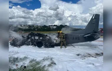 Avião caiu e duas pessoas morreram em Belo Horizonte