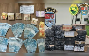 Homem é preso com cigarros contrabandeados e R$ 25 mil em Arapongas