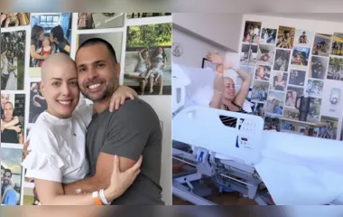 Fabiana Justus volta ao hospital para tratamento contra o câncer