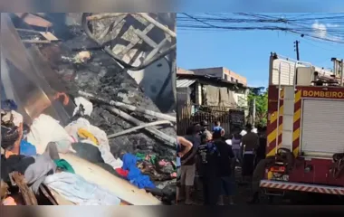 Homem morre carbonizado após casa pegar fogo no Norte do Paraná