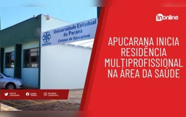 Profissionais iniciam residência e reforçam a saúde de Apucarana