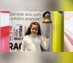 Milena Dias Siqueira, de oito anos
