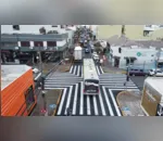 Nova faixa de trânsito gera polêmica em Apucarana