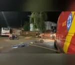 O acidente aconteceu na noite desta quarta-feira (24)