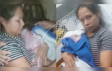 Avó faz o parto do próprio neto em calçada após demora de ambulância