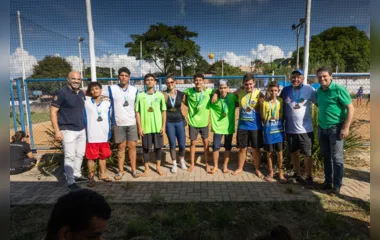 Conhecidos os campeões do vôlei de praia masculino dos Jogos Escolares