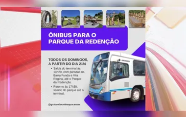 Parque da Redenção ganha linha do transporte coletivo aos domingos