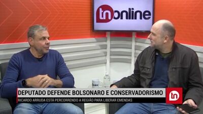 Deputado defende Bolsonaro e pauta conservadora; assista