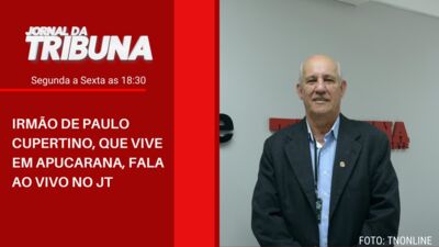 Irmão de Paulo Cupertino é entrevistado no Jornal da Tribuna