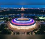 Estádio Luzhniki é o maior da Rússia, com capacidade para 81 mil pessoas.