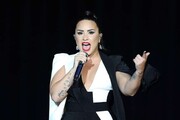 A cantora americana Demi Lovato realiza apresentação no Rock In Rio Lisboa - Foto: Foto: Getty Images