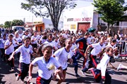 Alunos da rede municipal participaram de corrida de rua em Apucarana - Foto - Divulgação/Profeta