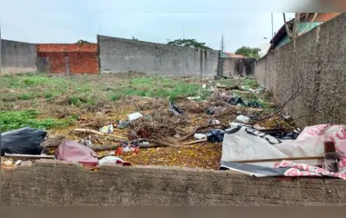 Descarte irregular de lixo ainda é problema em Apucarana Foto: Luiz Demétrio/TNONLINE