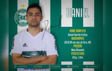 Daniel atuou pelo Coritiba em 2017 (Reprodução/Coritiba)