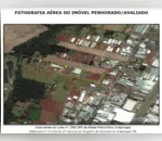 Foto aérea do complexo industrial que vai ser leiloado em Arapongas - Foto: Reprodução/JE Leilões​