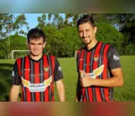 Luiz Guilherme e Carlos Marin vão defender o Apucarana Sports na Segundona - Foto: www.oesporte.com.br
