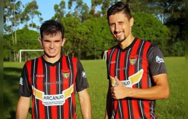Luiz Guilherme e Carlos Marin vão defender o Apucarana Sports na Segundona - Foto: www.oesporte.com.br