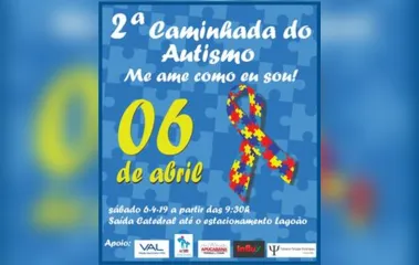 2º Caminhada do Autismo acontece no primeiro sábado de abril