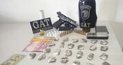 GM apreende arma e drogas numa casa no Jd. Columbia II