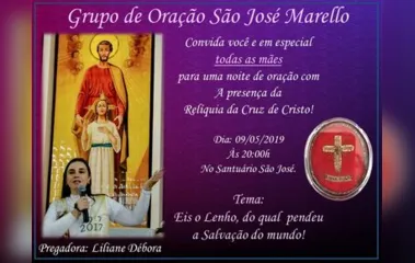 Santuário São José realiza noite de oração com a pregadora Liliane Débora