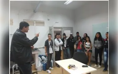 Jovens do Pré-aprendiz visitam o Instituto Federal em Ivaiporã