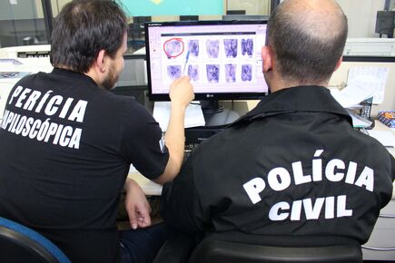 Polícia Civil firma convênio e agiliza perícia de impressão digital