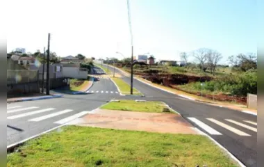 As obras de asfalto na Av. Maranhão, nas proximidades da Rua Mangueira no Jardim Guanabara (Foto: Assessoria Imprensa PMI)