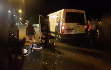 Homem atropela jovem no centro de São Pedro do Ivaí e omite socorro