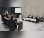 Sessão ordinária da Câmara de Apucarana