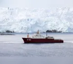 Antártica: navio Almirante Maximiano atravessa Estreito de Drake